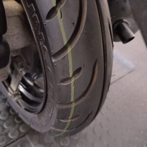 アドレスV50　タイヤ溝