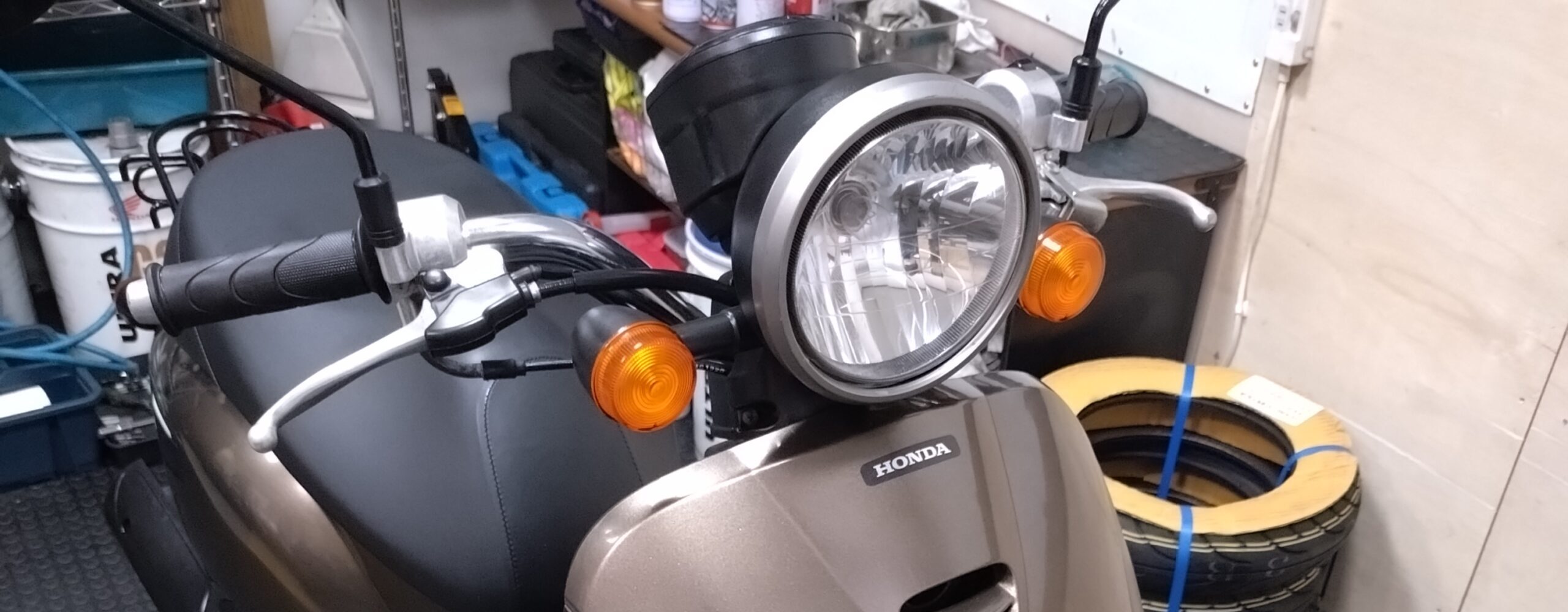 【準備中】HONDA TODAY FI 4スト 50cc ブラウン トゥデイ