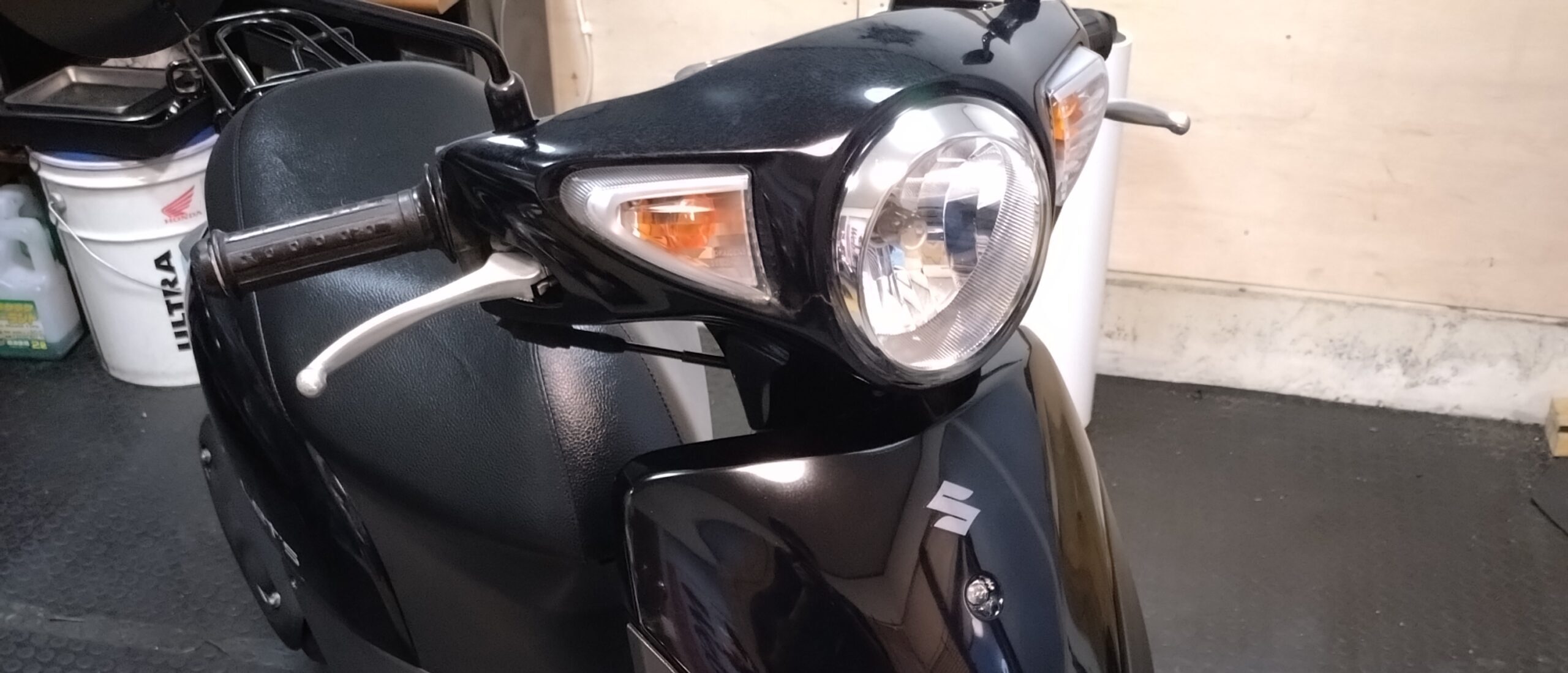 【売約済】SUZUKI LET’S レッツ|FI 4スト 50cc ブラック