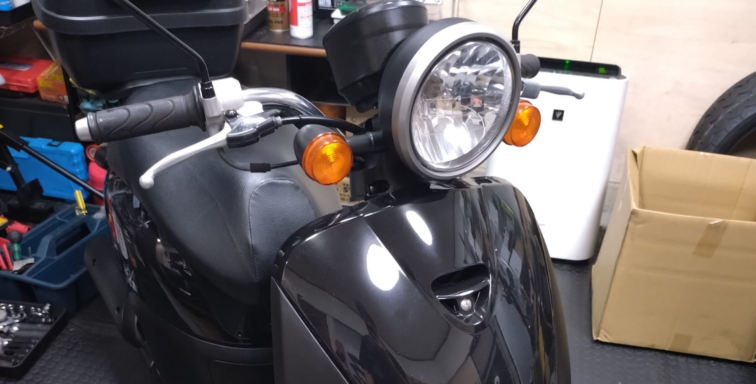 【売約済】HONDA TODAY トゥデイ|FI 4スト 50cc ブラック