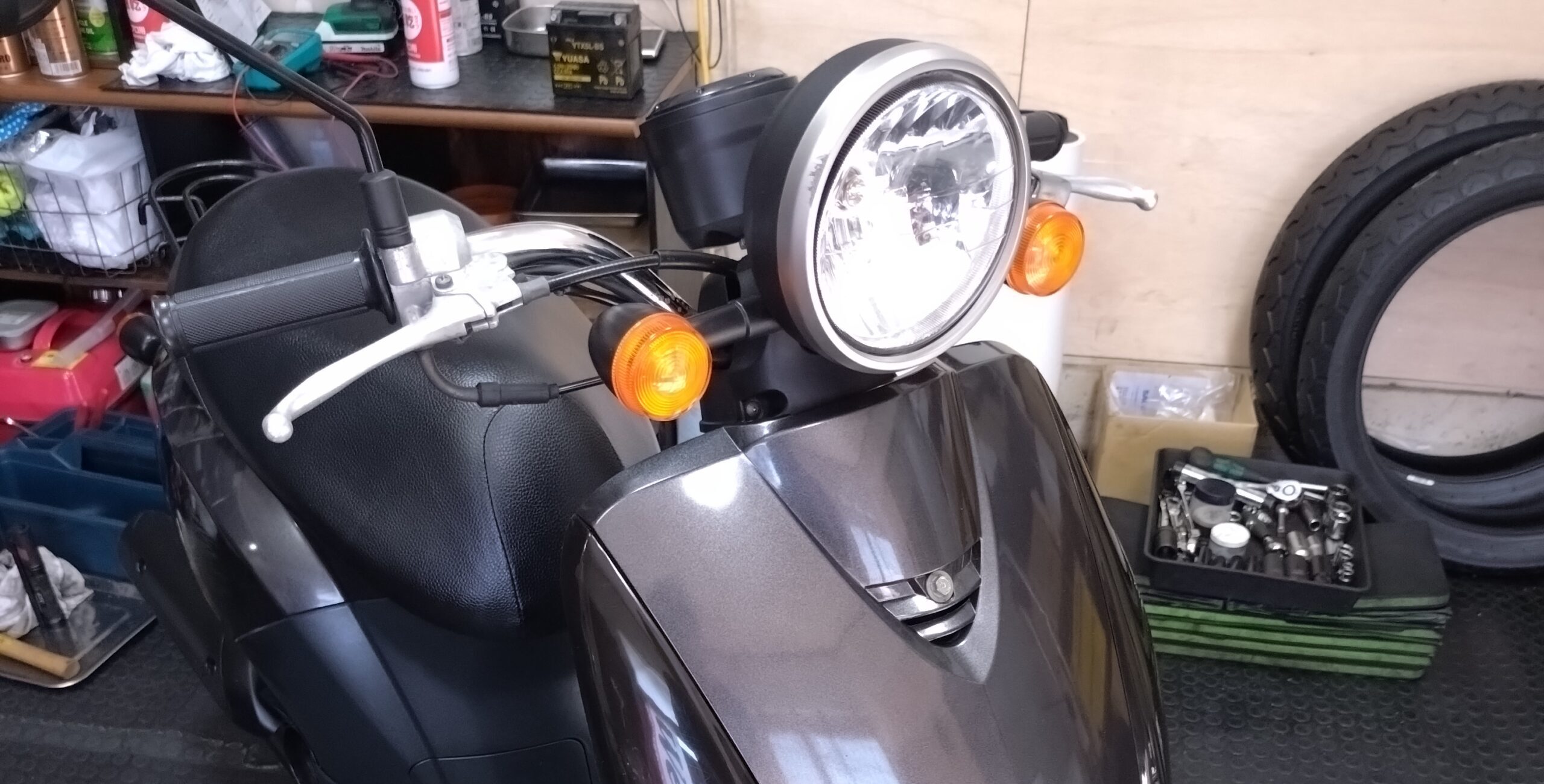 HONDA TODAY トゥデイ|4スト キャブ 50cc ブラックメタリック