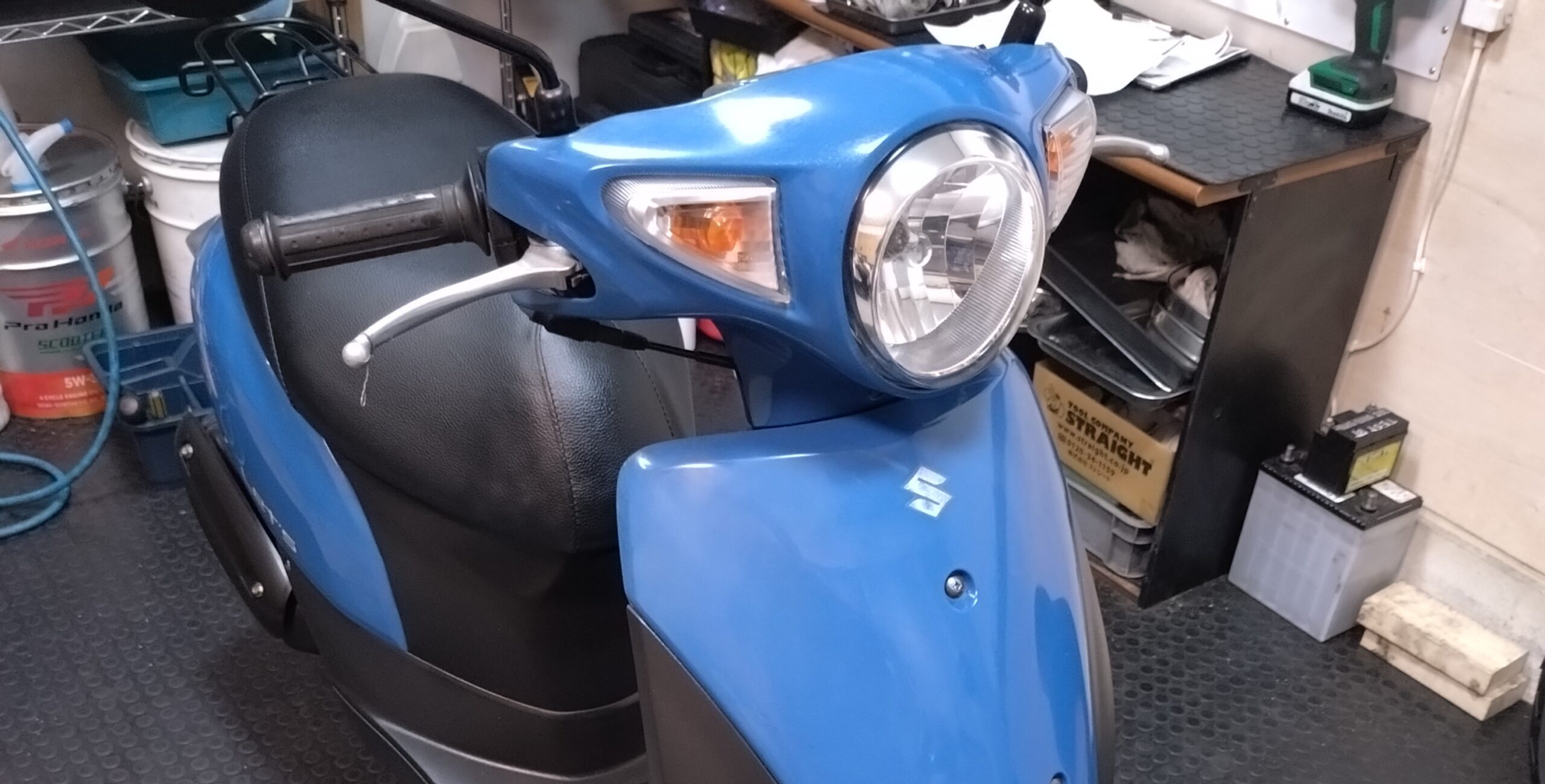 SUZUKI LET’S レッツ|FI 4スト 50cc ブルー